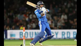 [WATCH] Tilak Varma's emotional outburst after scripting India's thrilling heist vs NZ in 2nd T20I