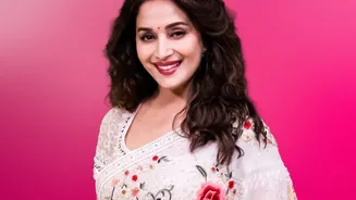The Fashion Details Behind Madhuri Dixit's Navratri Inspiration: Madhuri Dixit Sarees
