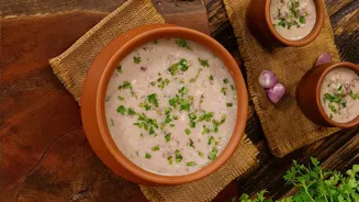 Karnataka-style ragi ambli: Nutritious recipe with onion-green chilli tempering