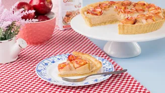 Torta de maçã fácil que não precisa nem de liquidificador