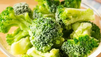 Frozen Vegetables Work Best When Ice Build-up Is Limited