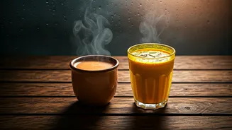 Spice Brews Dominate Rainy Weather Routines