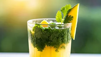 Why Fresh Coriander Raw Mango Coolers Rule Gen Z Feeds