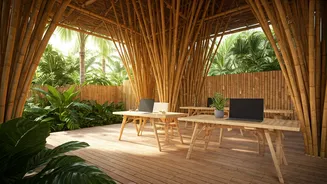 Work Remotely From Indonesia Green Certified Zero Waste Bamboo Hubs
