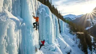 Adventure lovers, you must try ice climbing