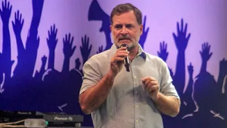 ‘Paper leak menu card’: Rahul Gandhi attacks Centre over exam system in Dehradun
