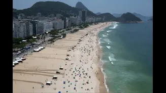 Small Plane, Carrying Advertising Banner, Crashes Off Copacabana Beach In Brazil, Pilot Killed