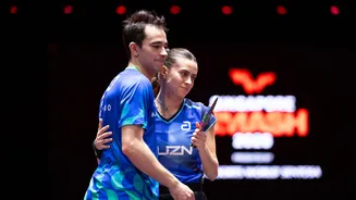 Calderano e Bruna Takahashi avançam à semifinal do WTT Star Contender