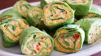 5-minute veggie wraps perfect for busy mornings