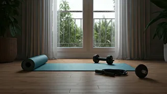 The Best Rainy Day Cardio Is This 3 Routine
