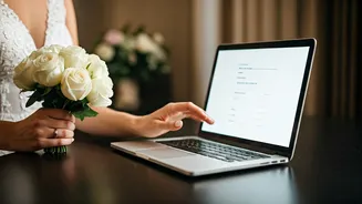 Bride's Wedding Day Hustle: Job Application Amidst Bridal Glamour Amuses Netizens