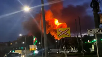 Ukraine Strikes Putin's 'Starlink Killer' Plant in Huge Overnight Attack | WATCH VIDEOS