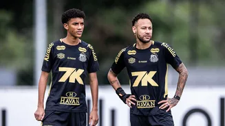 Neymar perde o controle, dá tapa em Robinho Jr e gera crise no Santos; entenda