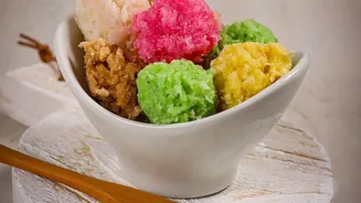 Malaysia's Coconut Snacks Offer Colour, Aroma and Contrasting Textures
