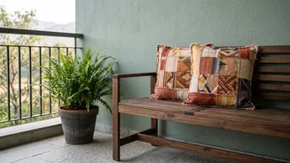 Make festive cushion covers from old sarees