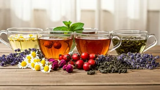 5 Herbal Teas for Radiant Skin & Hair: Unlock the Glow!