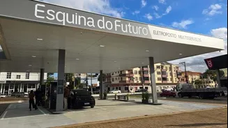 Carregador mais rápido do Brasil leva 13 minutos para adicionar 300 km de alcance aos carros elétricos