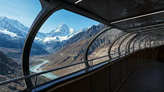 Experience High Altitude Views In Glass Topped Train Rides