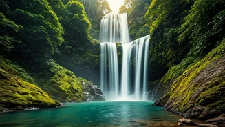 Cherrapunji Waterfalls Capture True Essence Of Untamed Wilderness Beauty