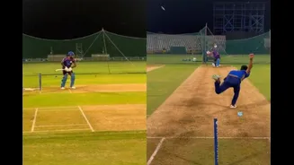 MI Captain Hardik Pandya Starts Practicing As Viral Clip Sparks Buzz | Watch