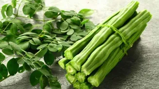 5 vegetarian dishes featuring drumstick pods