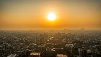 Delhi Weather: Sunny But Unhealthy Air