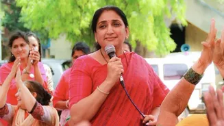 Sunetra Pawar Dominates Baramati After Crossing 50,000 Votes, Heads for Record Win