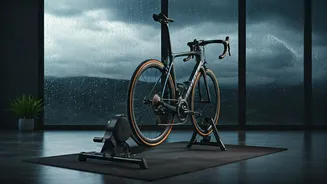 Rain Halts Outdoor Cycling, Virtual Indoor Cycling Marathons Trend