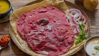 Love beetroots? You'll enjoy these street breakfast dishes