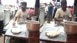 Disturbing Video Shows Mumbai Hotel Staff Spitting On ‘Roti’; Arrested