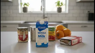 Arrival Checks Help Families Use Older Groceries Before Newly Delivered Packs