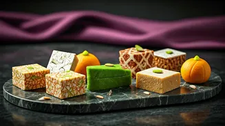 Luxe Indian Sweets Are Built For Party Tables