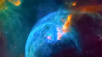 Webb Reveals The Violent Stellar Winds Shaping The Helix Nebula