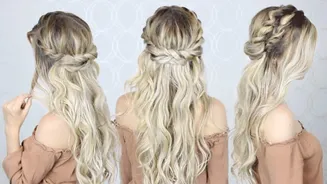 Make your long hair stand out with these styles