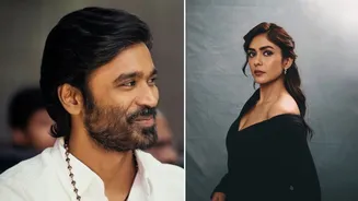 Dhanush and Mrunal Thakur breakup report surfaces after months of relationship speculation