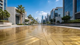 Dubai's 24-Carat Gold Walkway Is Expected Before The Year Ends