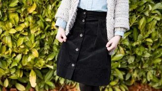 Flannel shirts + corduroy skirts: 5 styles you'll love
