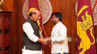 Rajnath Singh meets President Dissanayake in Colombo, deepens ties