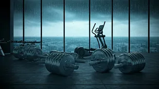 Rain Can't Stop India's Fitness Goals