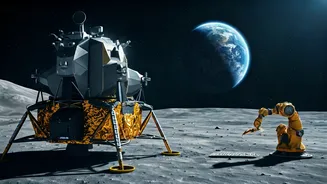 NASA Backs Private Firms For Lunar Base Missions