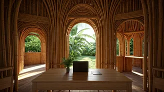 Swap Home Offices For Zero Waste Bamboo Hubs In Bali