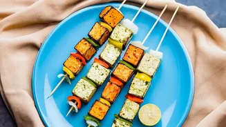 Paneer adds protein while avocado contributes fat and texture Is Central To The Avocado and paneer can be combined into soft pan-cooked kebabs Stor...
