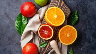 How Squeezing Citrus Fresh Vitamin C On Leafy Greens Doubles Iron Absorption For Healthy Diets