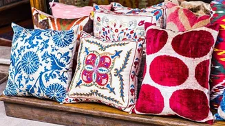 Create stunning patchwork cushion covers, we tell you how