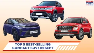 Top 5 Compact SUVs Sold in September 2025
