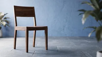 Toe Raises Can Be Done Beside A Chair For Extra Stability