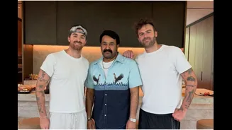 Mohanlal Meets The Chainsmokers In Dallas, Fans React To Unexpected Crossover: ‘What Universe Is This?’