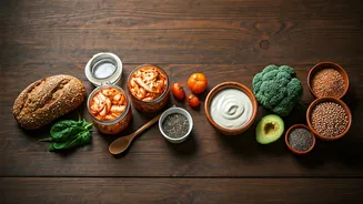Ferments and fibre boost gut health