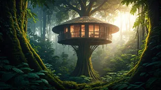 Skip Luxury Hotels For Sustainable Wayanad Rain Forest Treehouses