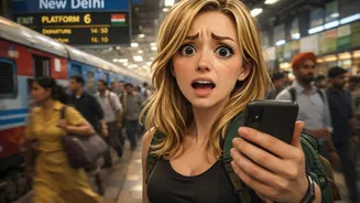 'I Hate Delhi Stations': Canadian Traveller's Viral Video Shows Stressful Solo Travel Moment In India